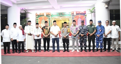 Kadispers Lanud Sam Ratulangi Hadiri Pawai Takbiran Sambut Hari Raya Idul Fitri