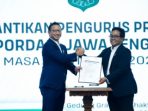 pelantikan Pengurus Provinsi Pordasi Jawa Tengah di Gradhika Bhakti Praja, Sabtu, 20 September 2025.
