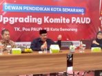 Dr. Drs. Budiyanto SH MHum saat menjadi narasumber Upgrading Komite PAUD yang digelar Dewan Pendidikan Kota Semarang di kampus Graha Wisata (Grawis) Hotel School, Jl. Puspowarno Raya, Semarang Barat Kota Semarang, Sabtu (27/9/2025) siang. Foto: Rifqi (sorotindonesia.com) Dr. Drs. Budiyanto SH MHum saat menjadi narasumber Upgrading Komite PAUD yang digelar Dewan Pendidikan Kota Semarang di kampus Graha Wisata (Grawis) Hotel School, Jl. Puspowarno Raya, Semarang Barat Kota Semarang, Sabtu (27/9/2025) siang. Foto: Rifqi (sorotindonesia.com)
