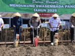 Wakapolda Jateng Pimpin Tanam Jagung Serentak di Sragen