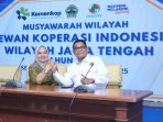 Ketua terpilih Sri Hartini dan Ketua Dewan Pengawas Dekopimwil Jateng 2025-2030 Adang Wahyu Triyanto. Foto: istimewa 