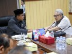 Wakil Gubernur Jawa Tengah, Taj Yasin Maimoen saat menerima audiensi perwakilan direksi perusahaan asal Tiongkok, Wanxinda Group, di ruang kerjanya, Senin (24/11/2025). Foto: dokumentasi