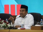 Bupati Blora, Arief Rohman dalam Rapat Koordinasi Pengendalian Operasional Kegiatan yang digeldi Ruang Pertemuan Sekretariat Daerah, Jumat (19/12/2025). Foto: dokumentasi