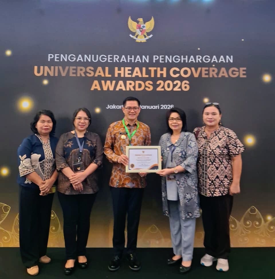 Komitmen Perluas Layanan Kesehatan, Minahasa Utara Raih UHC Award 2026