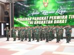 Kasad Jenderal Maruli Simanjuntak Pimpin Upacara Laporan Korps Kenaikan Pangkat 28 Pati TNI AD