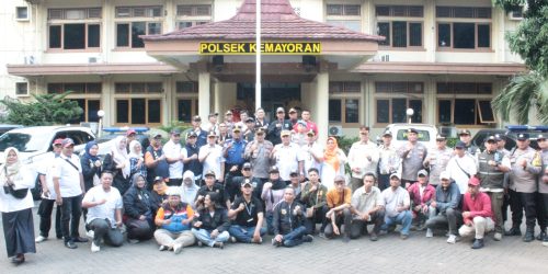 Pastikan Kondusifitas Wilayah, Jajaran Polsek Kemayoran Siaga di Malam Takbiran