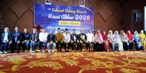 Alumni SMA Negeri 7/1 Sungai Raya Gelar Reuni Akbar 2026, Bupati Sujiwo Turut Hadir